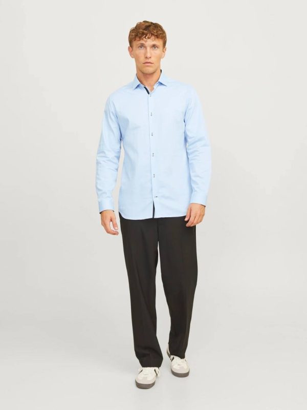 پیراهن آبی آسمانی jack&jones - Image 4