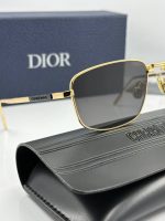 عینک فریم طلایی عدسی دودی dior90 s1u - Image 3