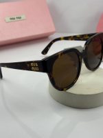 عینک miu miu -mu01zs فریم هاوانا عدسی قهوه ای - Image 4