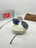 عینک‌ rb-3636p فریم نقره ای عدسی سبز - Image 3