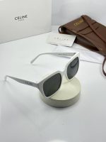 عینک celine - cl40198f سفید عدسی دودی - Image 4