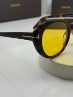 عینک tomford-1009 هاوانا عدسی زرد - Image 4