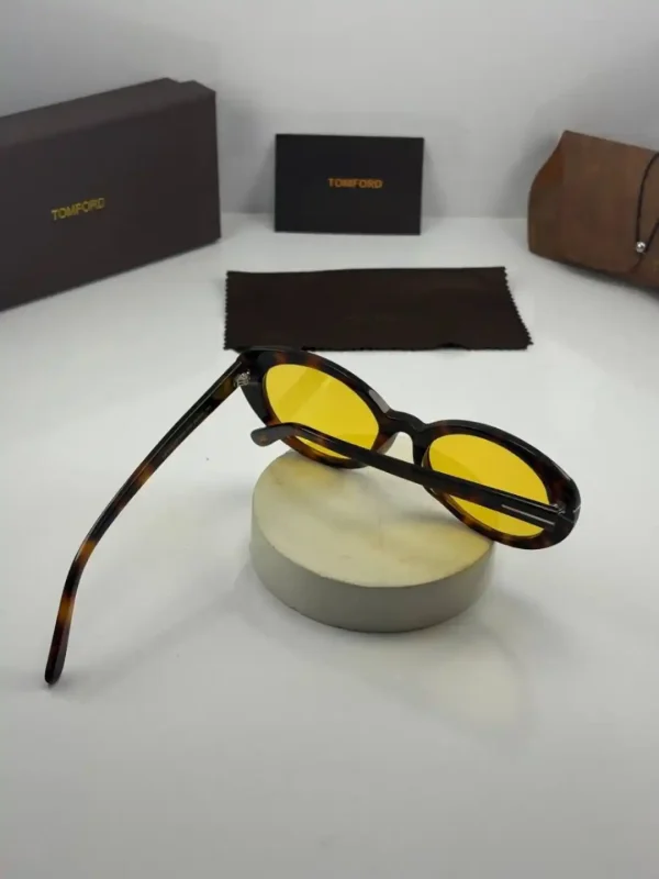 عینک tomford-1009 هاوانا عدسی زرد - Image 5