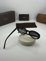 عینک tomford-1009 مشکی براق عدسی هایلایت - Image 5