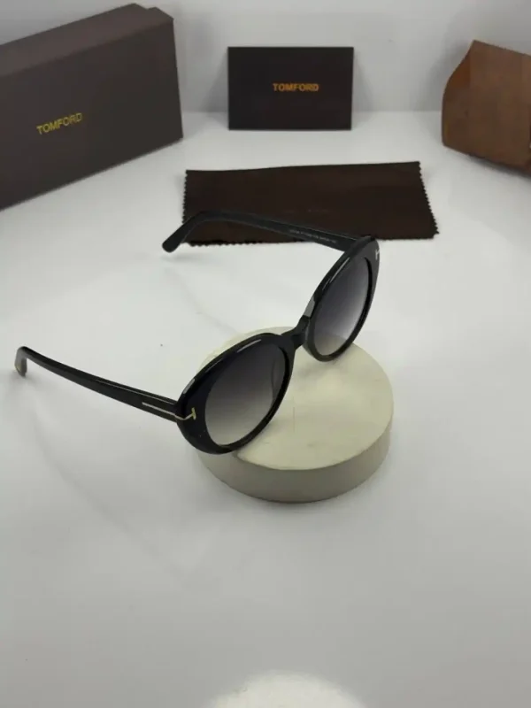 عینک tomford-1009 مشکی براق عدسی هایلایت - Image 3