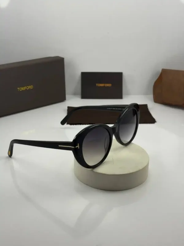 عینک tomford-1009 مشکی براق عدسی هایلایت - Image 1