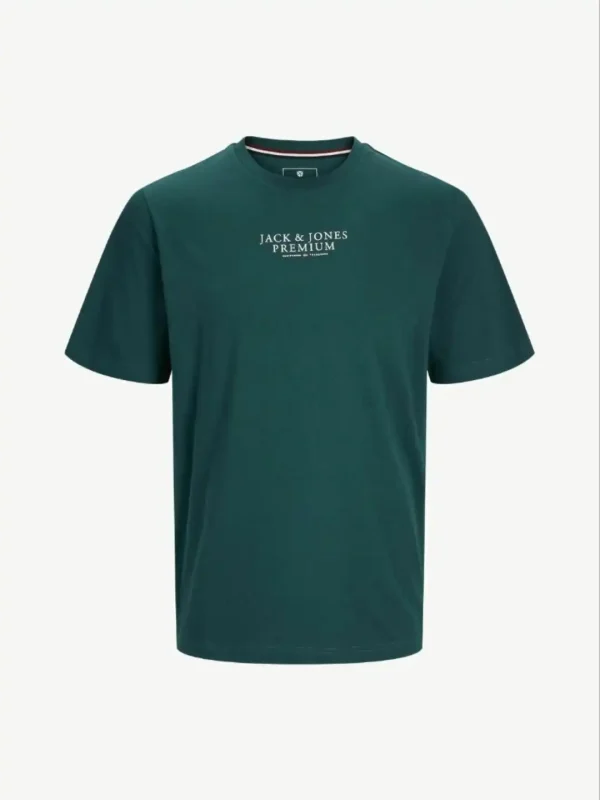تیشرت jack&jones لوگو سفید - Image 7