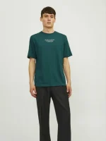 تیشرت jack&jones لوگو سفید - Image 2