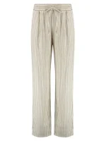 شلوار راه راه کرم vero moda - Image 5