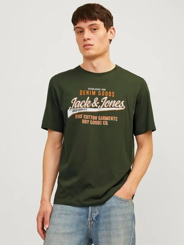 تیشرت سبز jack&jones - Image 1