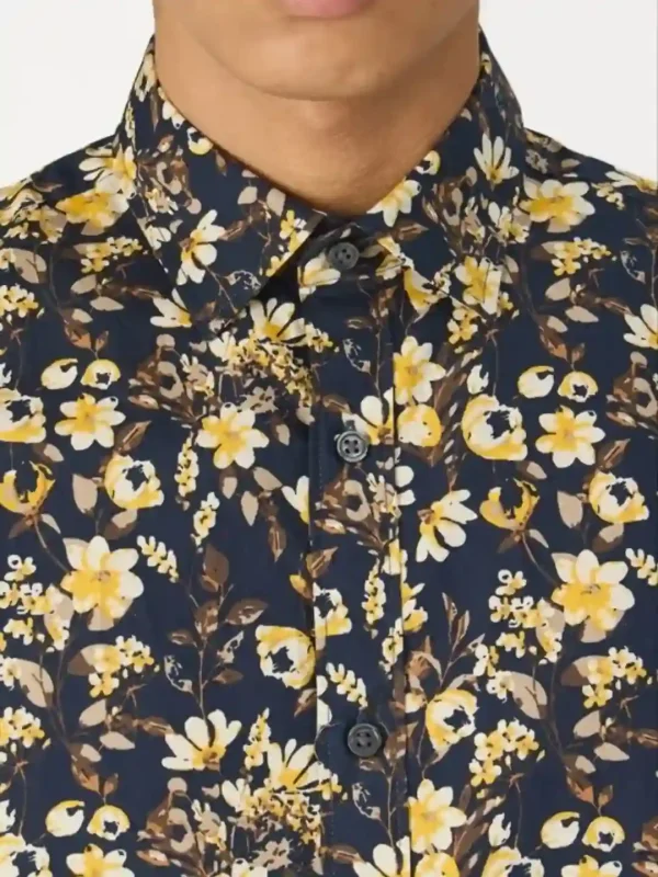 پیراهن گل گلی jack&jones - Image 4