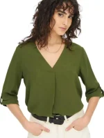 شومیز مجلسی سبز JDY - Image 2