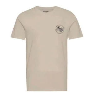 تیشرت کرم jack&jones