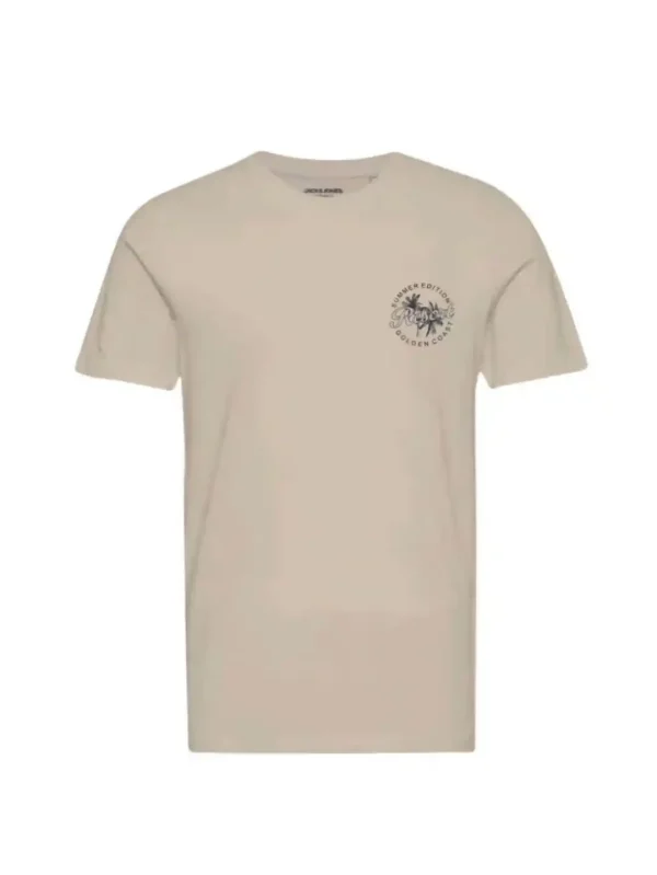 تیشرت کرم jack&jones - Image 1