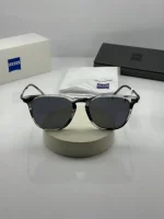 عینک zeiss-zs22703sp فریم دورنگ عدسی دودی - Image 2