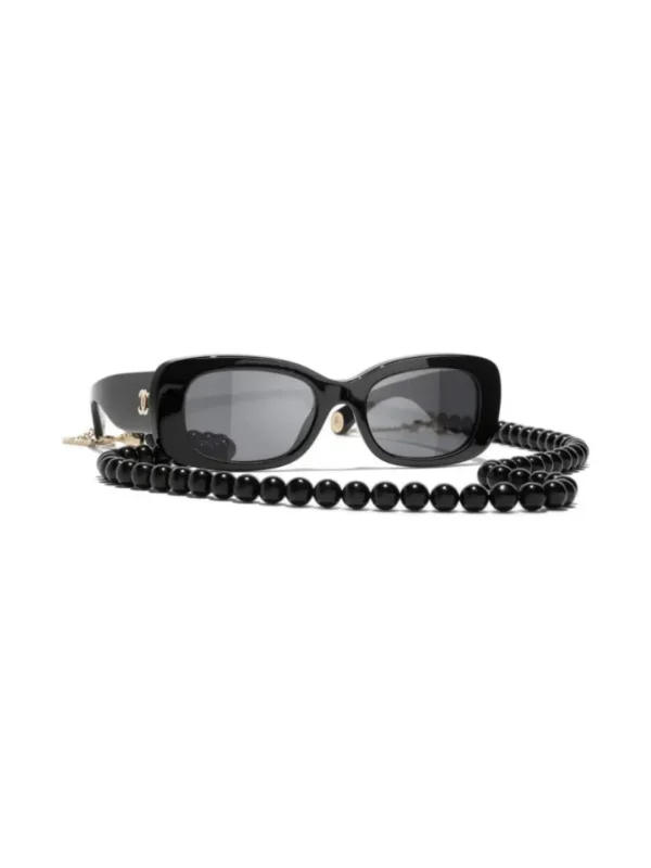 عینک chanel-5488 مشکی - Image 5