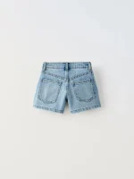 دامن شرتکی برمودا جین ابی zara - Image 5