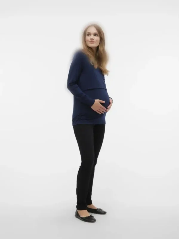 شلوار بارداری مشکی vero moda - Image 4