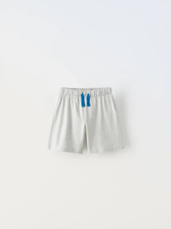 ست تیشرت شلوارک بچگانه پشت طرح ZARA - Image 3