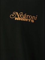 تیشرت مشکی لوگو نارنجی - Image 5