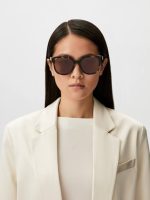 عینک miu miu -mu01zs فریم هاوانا عدسی قهوه ای - Image 6
