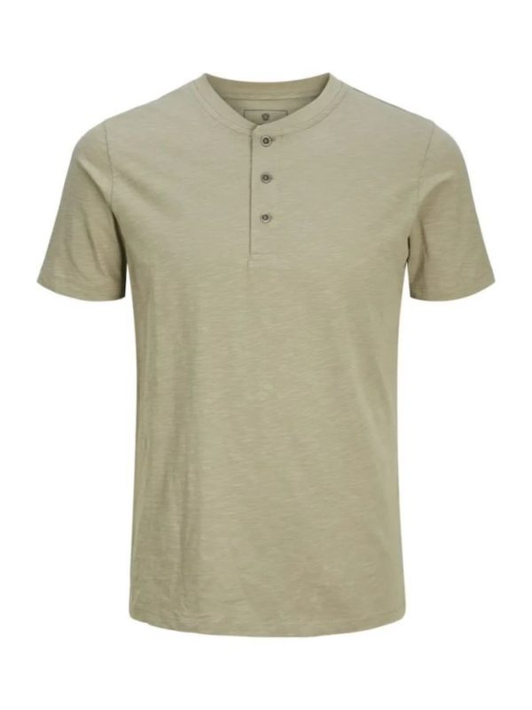 تیشرت ۳ دکمه ای jack&jones - Image 1
