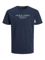 تیشرت سرمه ای لوگو سفید jack&jones