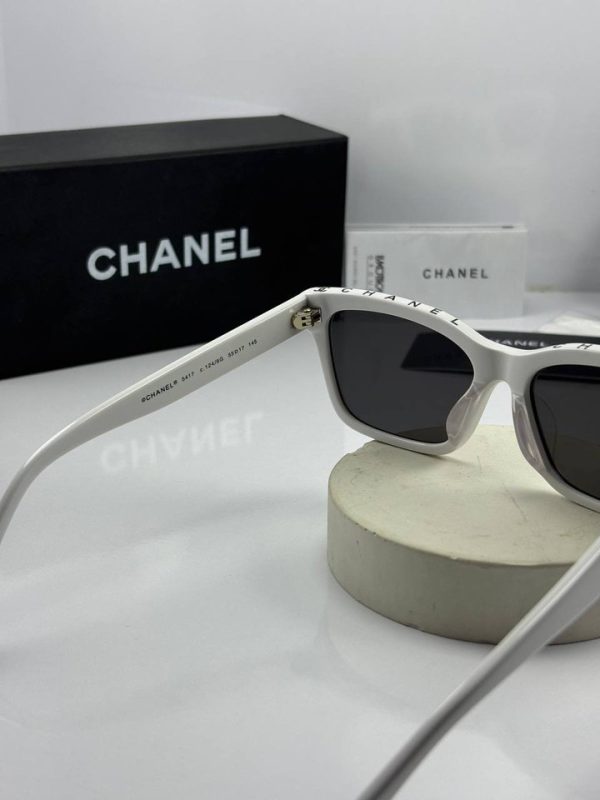 عینک chanel 5417 سفید - Image 4