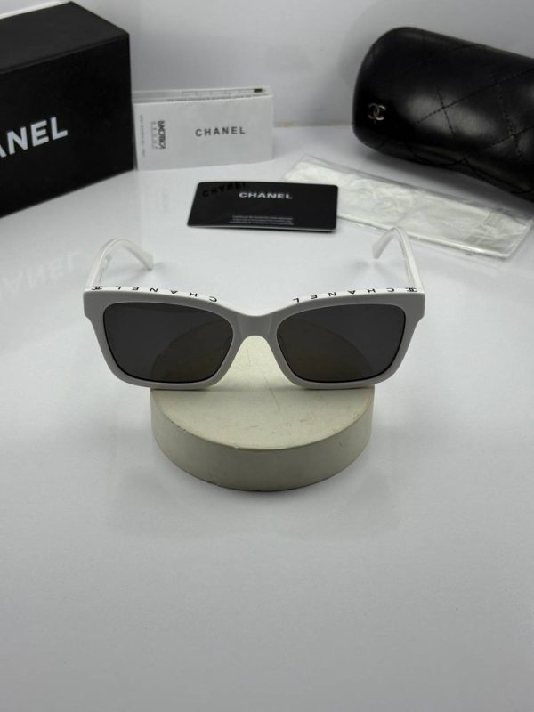 عینک chanel 5417 سفید - Image 3