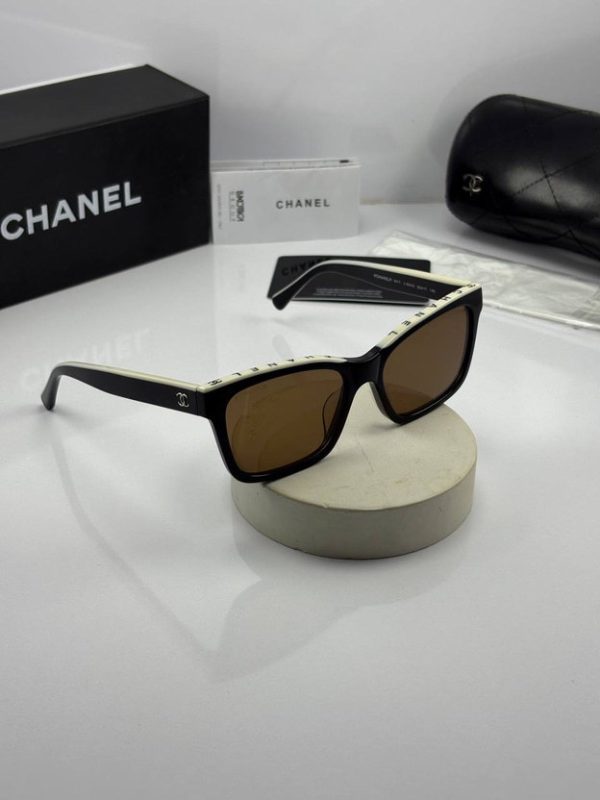 عینک chanel 5417 عدسی قهوه ای - Image 1