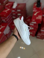 کتونی پوما مدل puma smash white club - Image 5