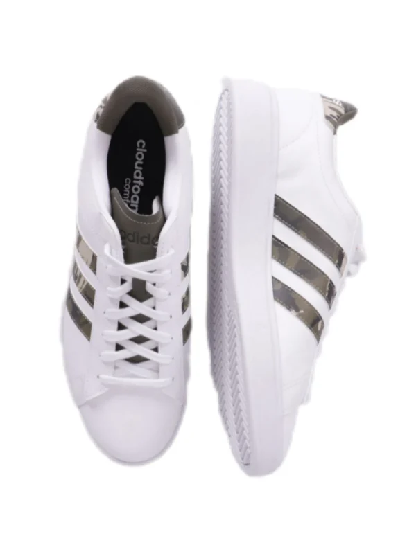 کتونی آدیداس مدل  Adidas Grand Court Base 2.0 Men's Shoes White - Image 4