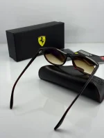 عینک rb-2202m قهوه ای شفاف - Image 4