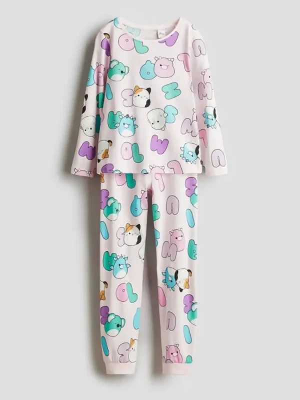 ست بلوز شلوار بچگانه طرح دار H&M - Image 1