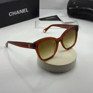 عینک chanel 5487 حنایی شفاف