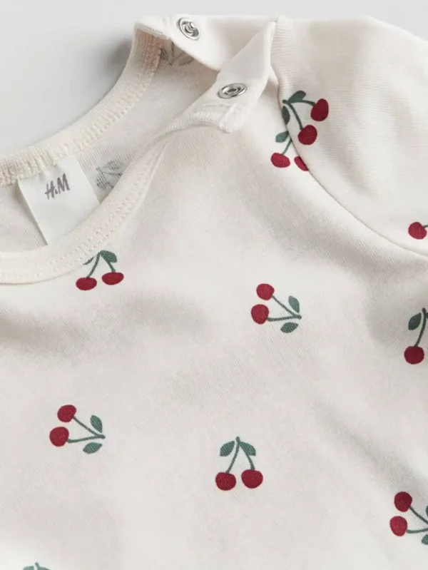زیر دکمه نوزادی گیلاس H&M - Image 2