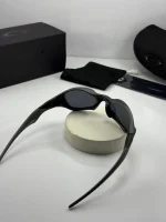 عینک اکلی ماتریکسی فریم تیتانیومی عدسی مشکی - Image 4