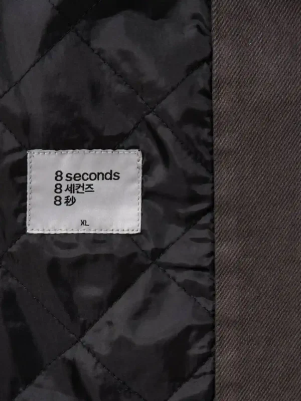 کت وینتیج قهوه ای کره ای 8seconds - Image 10