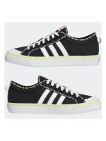 کتونی آدیداس مدل  adidas Originals Men's Nizza Sneaker, Core Black/White/Vivid Red - Image 4